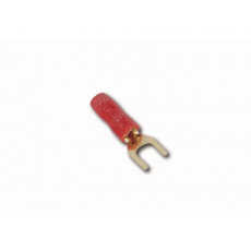 CHP kabelová vidlička 2.5 qmm červená