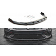 Maxton Design spoiler pod přední nárazník s křidélky ver.2 pro Volkswagen Golf R Mk8, carbon-Look