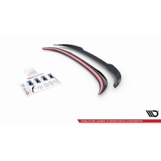 Maxton Design prodloužení spoileru ver.2 pro Volvo V70 Mk3, černý lesklý plast ABS