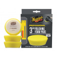 Meguiar's Professional Polishing Foam Pad - pěnové lešticí kotouče, průměr: 3", 3 kusy