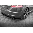Maxton Design boční difuzory pod zadní nárazník v.2 pro Audi TT 8S, černý lesklý plast ABS, S-Line