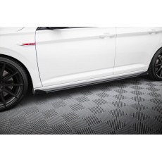 Maxton Design "Street Pro" difuzory pod boční prahy s křidélky pro Volkswagen Jetta Mk7 GLI, černý lesklý plast ABS, s černou linkou Maxton Design "Street Pro" difuzory pod boční prahy s křidélky pro Volkswagen Jetta Mk7 GLI, černý lesklý plast ABS, s černou linkou