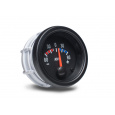 Autogauge palubní přístroj - ampermetr s černým podkladem