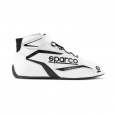 Závodní boty Sparco Formula s homologací FIA, Barva: bílo-černá, Velikost: 38
