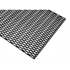 Mřížka do nárazníku ("plastový tahokov"), 120 x 40 cm - 3D plástve 28 x 11 mm, černá