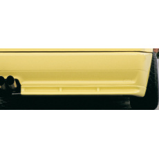 Rieger spoiler pod zadní nárazník pro Volkswagen Corrado 53I kupé r.v. 88-95, plast ABS bez povrchové úpravy, delší pravá část