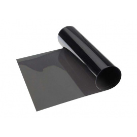 Stínící pruh na přední okno Foliatec 15x152cm šedý - transparentní