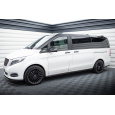 Maxton Design difuzory pod boční prahy pro Mercedes Vito W447 Facelift, černý lesklý plast ABS