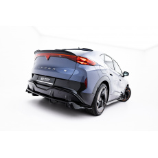 Maxton Design spoiler pod zadní nárazník s žebrováním pro Cupra Tavascan Mk1, černý lesklý plast ABS