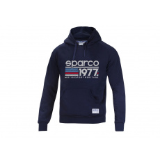 Sparco mikina 1977, barva: modrá, velikost: XXL Sparco mikina 1977, barva: modrá, velikost: XXL