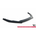 Maxton Design spoiler pod přední nárazník ver.7 pro Ford Focus ST-Line Mk4, černý lesklý plast ABS, Hatchback / Estate