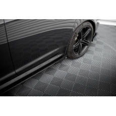 Maxton Design křidélka bočních difuzorů pro Audi RS6 C6, černý lesklý plast ABS