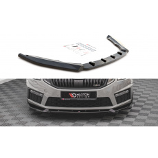 Maxton Design spoiler pod přední nárazník ver.2 pro Škoda Octavia RS Facelift Mk3, Carbon-Look Maxton Design spoiler pod přední nárazník ver.2 pro Škoda Octavia RS Facelift Mk3, Carbon-Look