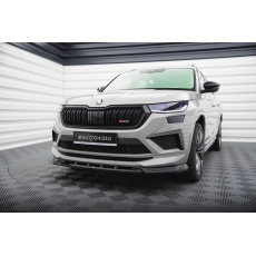 Maxton Design spoiler pod přední nárazník ver.1 pro Škoda Kodiaq RS Facelift, černý lesklý plast ABS Maxton Design spoiler pod přední nárazník ver.1 pro Škoda Kodiaq RS Facelift, černý lesklý plast ABS