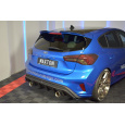 Maxton Design prodloužení spoileru ver.3 pro Ford Focus Mk4, černý lesklý plast ABS