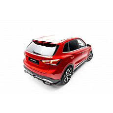 Maxton Design horní prodloužení spoileru pro MG ZS Mk2, černý lesklý plast ABS