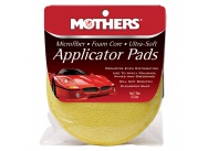 Mothers Microfiber Applicator Pads - jemné mikrovláknové aplikátory 2 ks, průměr 12,5 cm