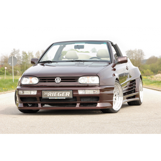Rieger přední nárazník pro Volkswagen Golf 3, GFK (laminát)