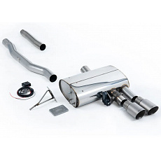 Milltek Sport výfukový systém GPF-Back s klapkami pro Mini Mk3 (F56) Mini Cooper S 2.0 Turbo (UK/EU) Facelift s GPF/OPF 2019-2024, GT-90 titanové koncovky Milltek Sport výfukový systém GPF-Back s klapkami pro Mini Mk3 (F56) Mini Cooper S 2.0 Turbo (UK/EU) Facelift s GPF/OPF 2019-2024, GT-90 titanové koncovky