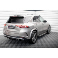 Maxton Design difuzory pod boční prahy pro Mercedes GLE W167, černý lesklý plast ABS, AMG/AMG-Line