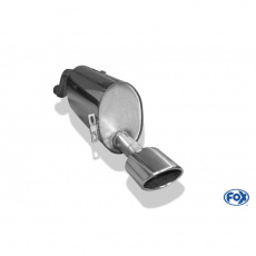 Fox Sportauspuff koncový tlumič výfuku s koncovkou 115x85 Typ 32 pro Alfa Romeo Mito s motorem 1.3 D, 1.4 T, 1.6 D