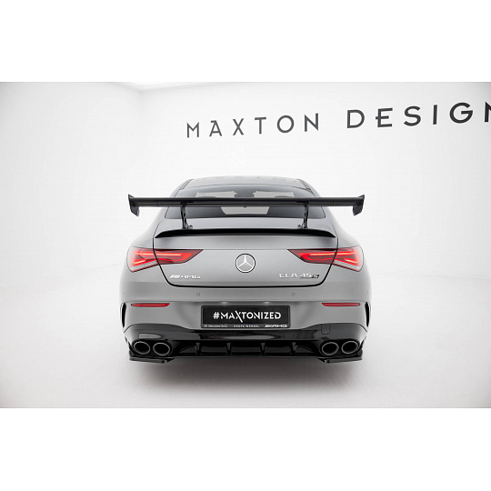 Maxton Design zadní křídlo s úzce rozkročenými držáky pro Mercedes CLA C118/AMG-Line, C118/AMG-Line Facelift, pravý karbon Maxton Design zadní křídlo s úzce rozkročenými držáky pro Mercedes CLA C118/AMG-Line, C118/AMG-Line Facelift, pravý karbon