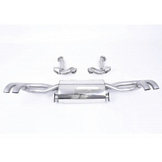 Milltek Sport výfukový systém cat-back Odstraňuje sekundární katalyzátory - bez rezonátoru (hlasitější) pro Audi R8 V8 4.2 FSI quattro 2007-2012, využívá originálních koncovek