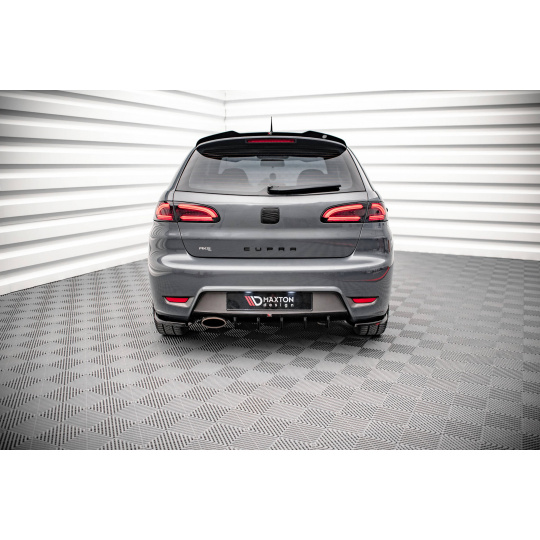 Maxton Design vložka zadního nárazníku pro Seat Ibiza Cupra Mk3, černý lesklý plast ABS