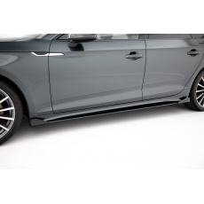 Maxton Design "Street Pro" difuzory pod boční prahy s křidélky pro Audi A5 F5 Facelift, plast ABS bez povrchové úpravy, Sportback Maxton Design "Street Pro" difuzory pod boční prahy s křidélky pro Audi A5 F5 Facelift, plast ABS bez povrchové úpravy, Sportback