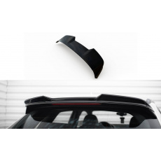 Maxton Design prodloužení spoileru 3d pro Audi S3 8V, černý lesklý plast ABS, Sportback/Hatchback