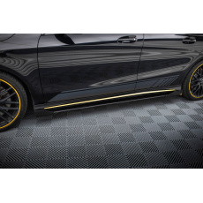 Maxton Design "Street Pro" difuzory pod boční prahy s křidélky pro Mercedes CLA C 117 Facelift 45 AMG, plast ABS bez povrchové úpravy Maxton Design "Street Pro" difuzory pod boční prahy s křidélky pro Mercedes CLA C 117 Facelift 45 AMG, plast ABS bez povrchové úpravy