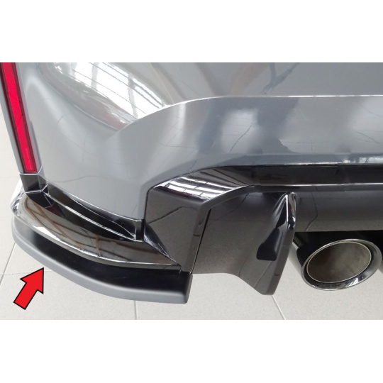 Rieger spoiler pod zadní nárazník na levé straně pro BMW řada 3 G81 M3 touring r.v. 07/22-, plast ABS bez povrchové úpravy Rieger spoiler pod zadní nárazník na levé straně pro BMW řada 3 G81 M3 touring r.v. 07/22-, plast ABS bez povrchové úpravy
