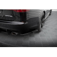 Maxton Design "Street Pro" boční difuzory pod zadní nárazník s křidélky pro Audi RS6 C6, plast ABS bez povrchové úpravy