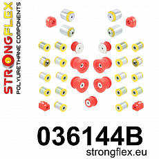 036144B: Full suspension polyurethane bush kit 036144B: Full suspension polyurethane bush kit