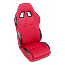 TA Technix sportovní sedačka sklopná - červená Alcantara, levá