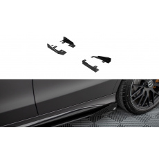 Maxton Design křidélka bočních difuzorů pro Mercedes třída C W205 Facelift/63 AMG/Sedan/Estate, plast ABS bez povrchové úpravy