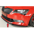 Rieger lipa pod přední nárazník pro Škoda Superb III 3T, 3V combi, sedan vč. faceliftu, 03/15-10/18, 11/18-, plast ABS bez povrchové úpravy