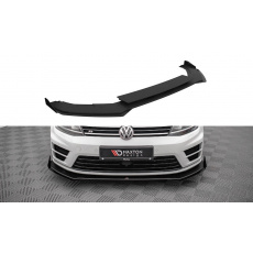Maxton Design "Street Pro" spoiler pod přední nárazník s křidélky ver.1 pro Volkswagen Golf R Mk7, plast ABS bez povrchové úpravy Maxton Design "Street Pro" spoiler pod přední nárazník s křidélky ver.1 pro Volkswagen Golf R Mk7, plast ABS bez povrchové úpravy