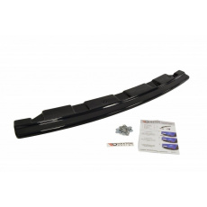 Maxton Design středový spoiler zadního nárazníku bez žebrování pro BMW řada 5 F10- F11, černý lesklý plast ABS, pro jednoduché koncovky na obou stranách Maxton Design středový spoiler zadního nárazníku bez žebrování pro BMW řada 5 F10- F11, černý lesklý plast ABS, pro jednoduché koncovky na obou stranách
