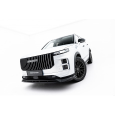 Maxton Design spoiler pod přední nárazník pro Jaeco 7 Mk1, černý lesklý plast ABS