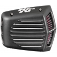 K&N Street Metal sportovní kit sání pro HARLEY DAVIDSON FXDWG Dyna Wide Glide 103 CI 2012-2017 lakovaný vrchlík, výška: 83 mm uzavřený v pouzdru