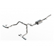 Borla Cat-Back výfukový systém "S-Type" s koncovkami z boku pro GMC Sierra 1500 5,3l RC/SB, WB 126", r.v. 2019-2020