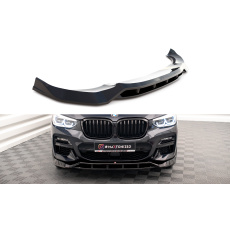 Maxton Design spoiler pod přední nárazník pro BMW X3 G01, černý lesklý plast ABS, M40d
