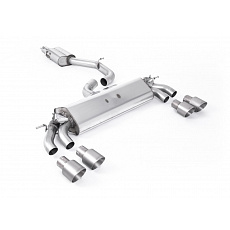 Milltek Sport homologovaný výfuk cat-back GPF Back - s rezonátorem pro Audi S3 2.0 TFSI quattro 3-dvéř. 8V.2 (s GPF) 2019-2020, dvojité, kulaté, typ koncovek: GT-100 titanové Milltek Sport homologovaný výfuk cat-back GPF Back - s rezonátorem pro Audi S3 2.0 TFSI quattro 3-dvéř. 8V.2 (s GPF) 2019-2020, dvojité, kulaté, typ koncovek: GT-100 titanové