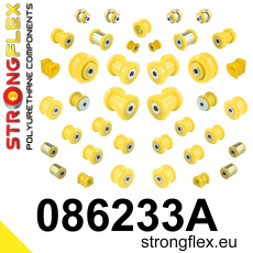 086233A: Strongflex Kompletní sada silentbloků pro zavěšení varianta SPORT 086233A: Strongflex Kompletní sada silentbloků pro zavěšení varianta SPORT