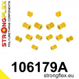 106179A: Strongflex Sada silentbloků zadního zavěšení varianta SPORT