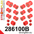 286100B: Strongflex Sada silentbloků zadního zavěšení