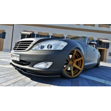 Maxton Design spoiler pod přední nárazník pro Mercedes třída S W221/Standard, černý lesklý plast ABS Maxton Design spoiler pod přední nárazník pro Mercedes třída S W221/Standard, černý lesklý plast ABS