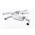 Milltek Sport výfukový systém cat-back s rezonátorem (tišší) pro BMW řada 4 F32 428i Coupe (Automat, bez taž. zařízení, mimo xDrive, motor N20) 2014-2016, leštěné koncovky
