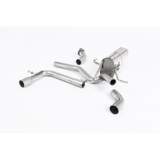 Milltek Sport Front Pipe-back Axle back pro Suzuki Swift Sport 1.4 BoosterJet (mimo Hybrid, bez GPF/OPF) 2017-2024, GT-115 titanově modré koncovky